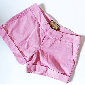 🌺Dear John Size 27 red white striped shorts